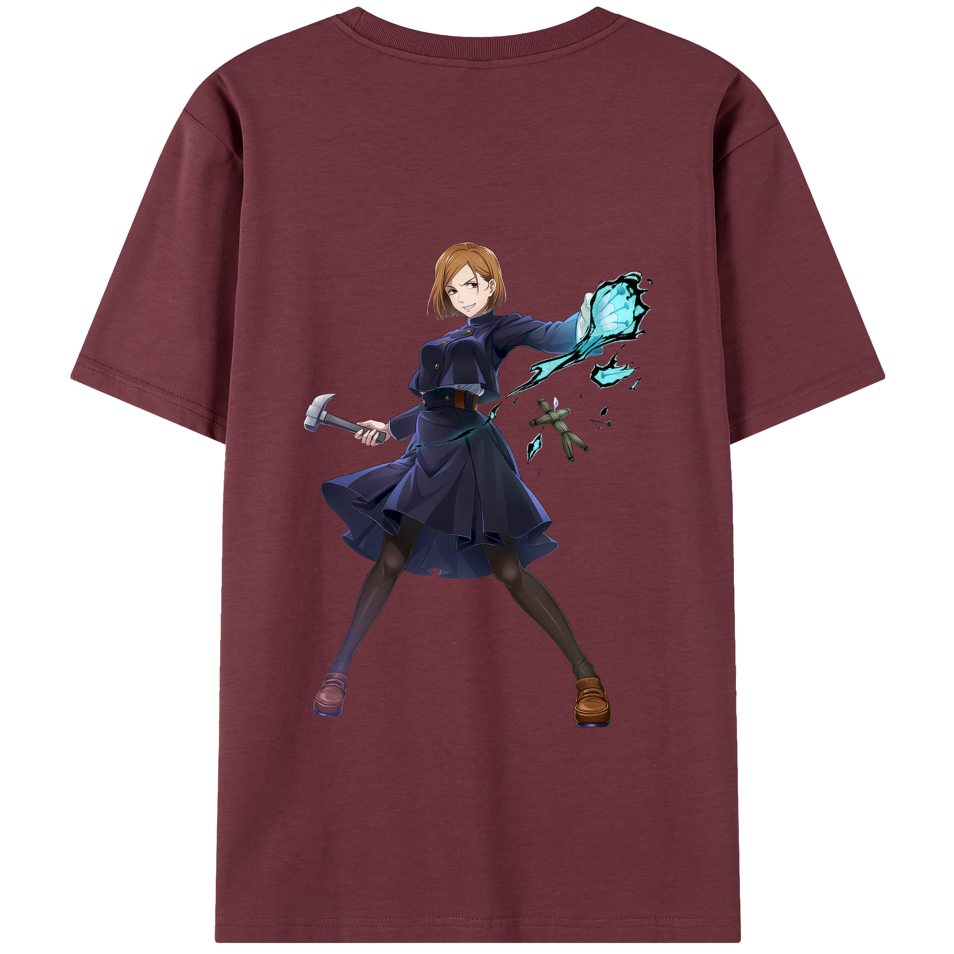 （画像用） 呪術廻戦 Jujutsu Kaisen 綿100％半袖Tシャツ（背面プリント）